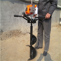 后悬式大直径螺旋挖坑机