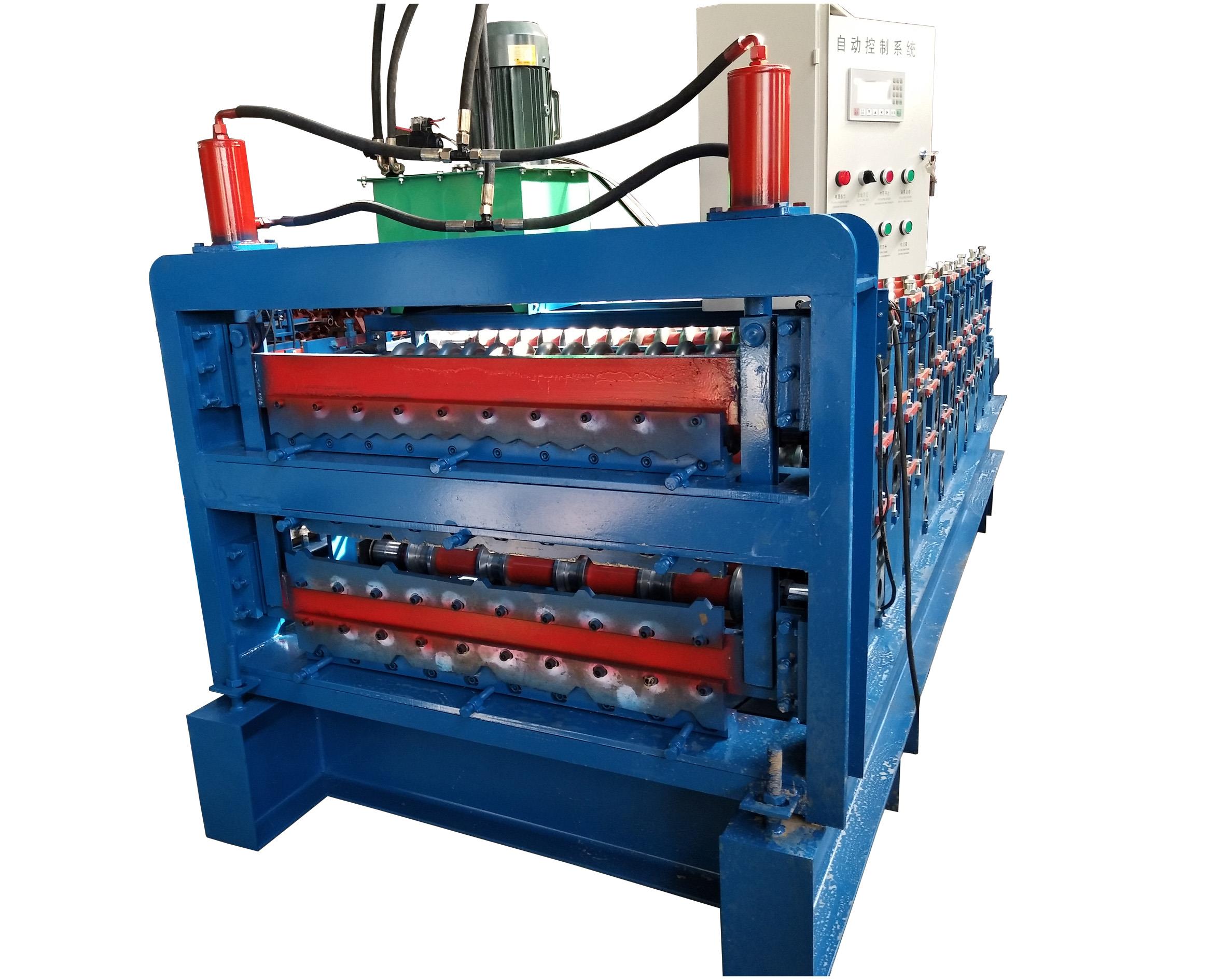 三层压瓦机三层琉璃瓦压瓦机全自动三层压瓦机