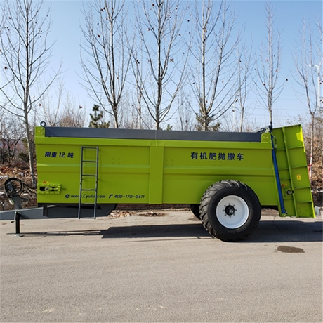 雨林工厂批发自动扬粪机 固态肥抛粪车
