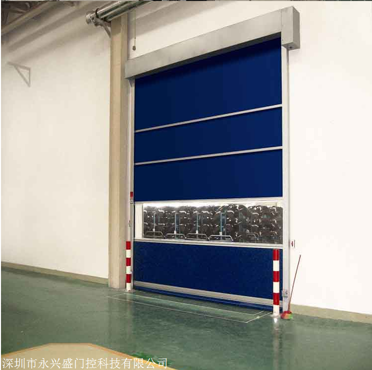 中山PVC快速门 防尘透明卷闸门厂家
