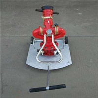 手推车式移动消防水炮 PSY20-40手动消防水炮价格 双接口消防炮