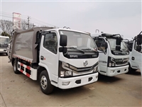 国六东风6立方压缩式垃圾车