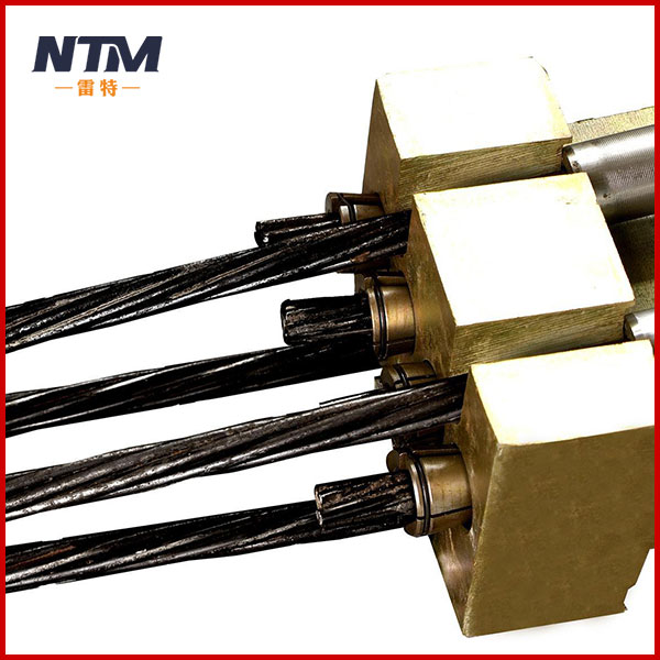 雷特 挤压锚具方便省力 预应力锚具三件套 锚具四件套