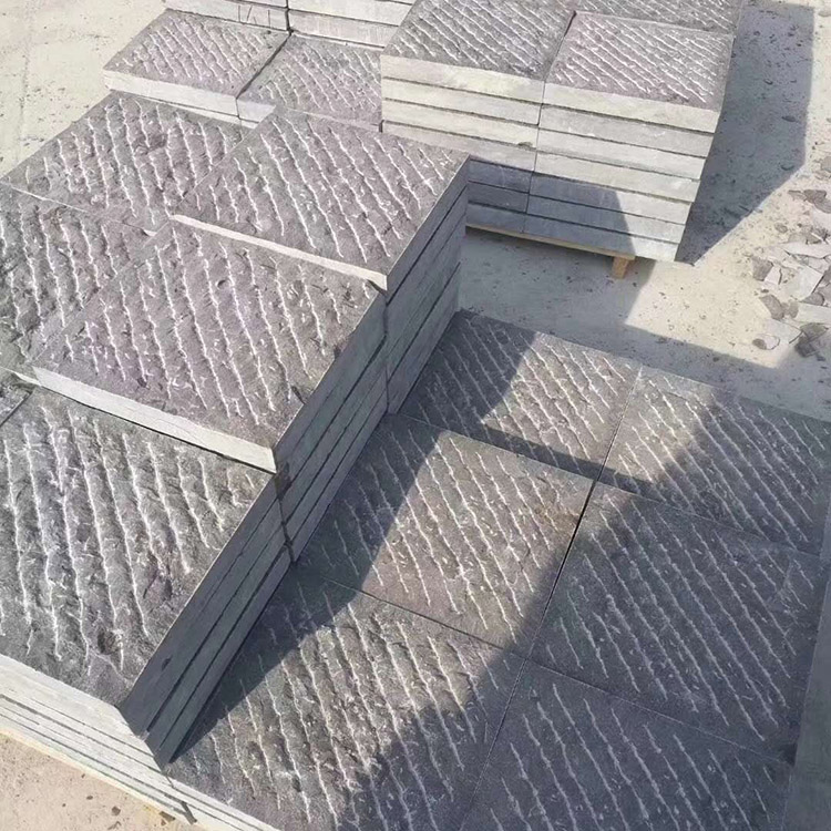 锈石青石板碎拼乱石青石板拉丝天然青石板