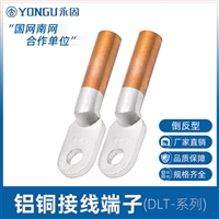 永固金具DLT-25铝铜接线端子 电缆接头铝铜鼻