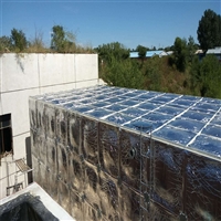 通辽组合式水箱的安装 玻璃钢水箱厂家 测试蹲坑水箱