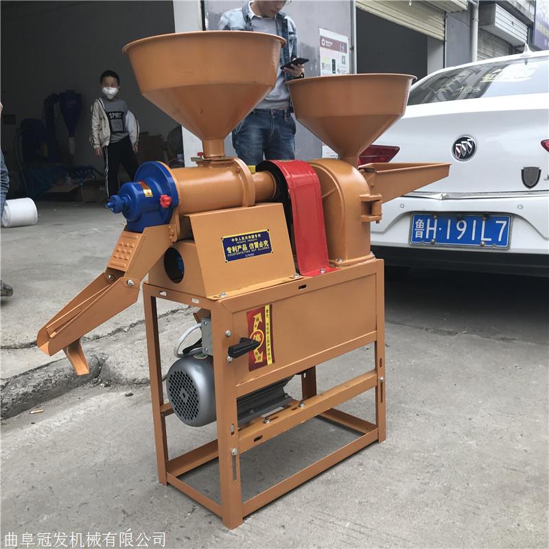 家用电谷子去皮机 水稻碾米机 大豆去皮机06