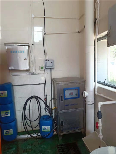 垃圾站喷淋除臭系统工程器材安装