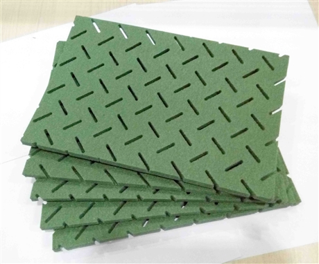 供应足球场草坪减震垫吸振垫10mm厚球场缓冲垫