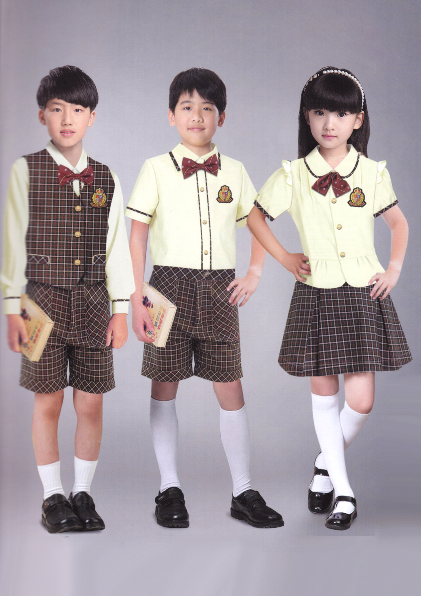 校服定制 多依多乐 小学生校服 时尚西服款式 北京