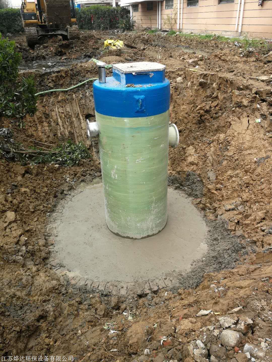 一体化雨水泵站一体化泵站 干式和湿式的区分