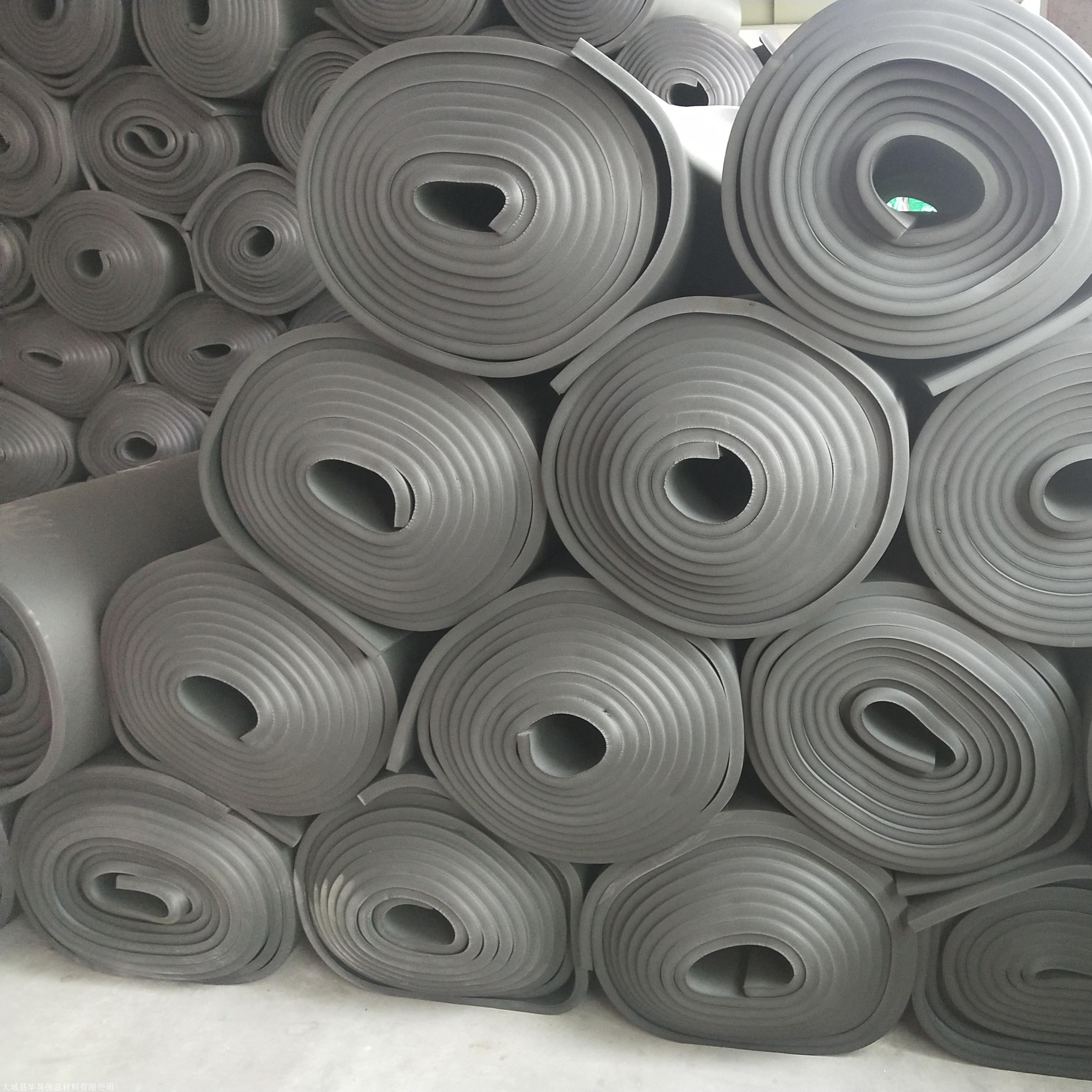 橡塑保温板 华美橡塑软管 隔热自粘