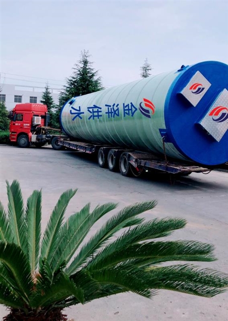 一体化预制泵站 污水一体化提升泵站应对生活污水和化工污水的排放