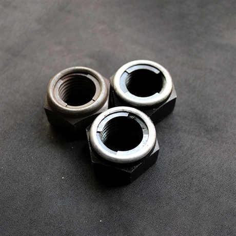 山东直销铁片自锁防松螺母不锈钢防松螺母自锁六角尼龙圈螺母