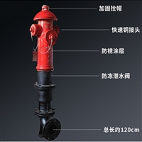 地上消火栓 防冻防撞室外消火栓 SSFT系列快开调压式