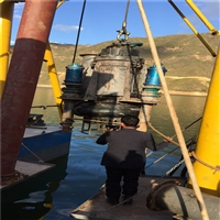 55KW潜水抽沙泵 用于桥梁打桩 潜水抽砂泵