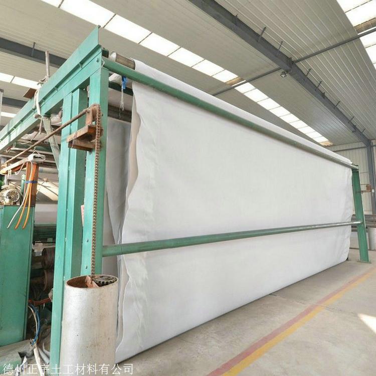 河北300克防水土工布 正宇牌300g不透水土工布 两布一膜 防水