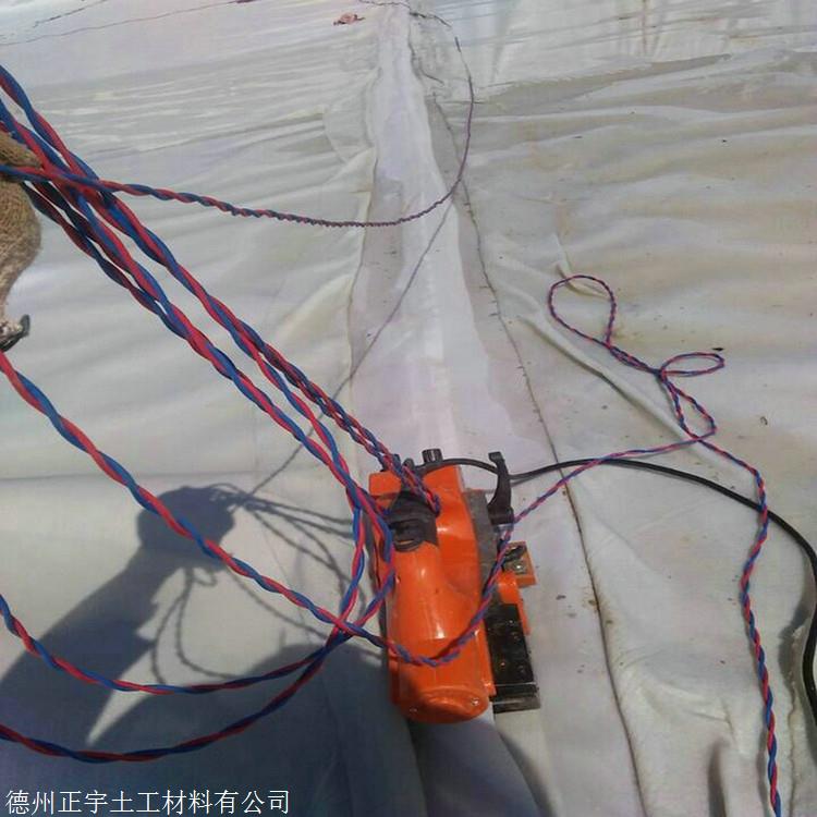 四川300克防水土工布 正宇牌300g不透水土工布 两布一膜 防渗