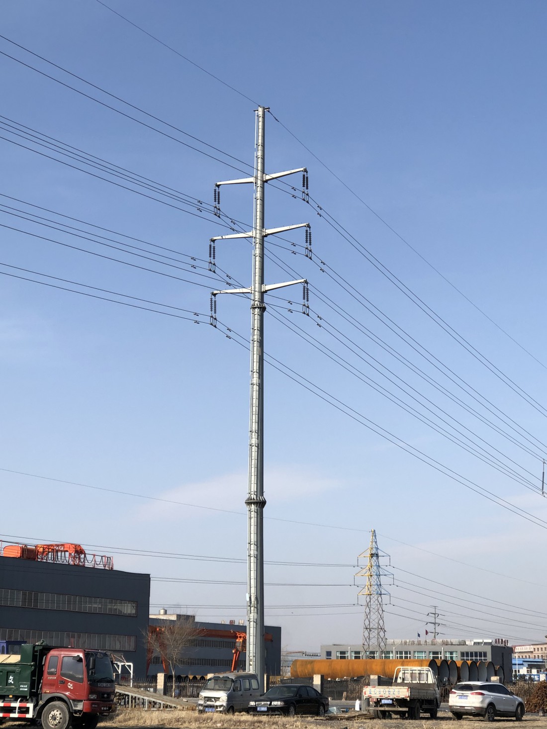 鹤岗电力钢管杆