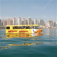 冲浪鸭两栖巴士价格 水陆两栖车价格 水陆两栖巴士鸭子船 水路车