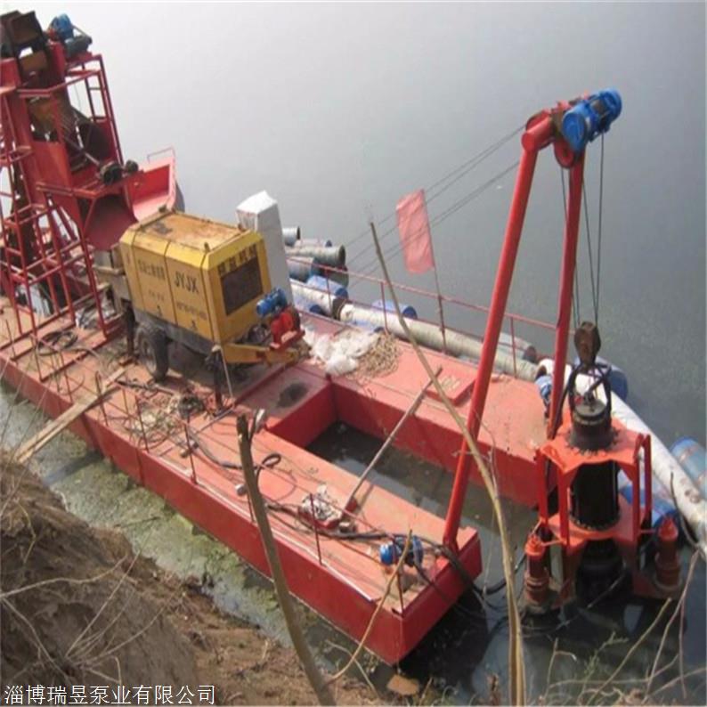 小型抽沙机 安装简便的潜水吸砂泵