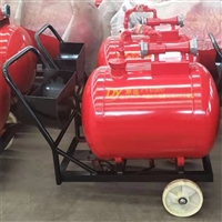 PY可移动车式泡沫灭火罐 带常压泡沫罐的推车 推车式泡沫灭火设备