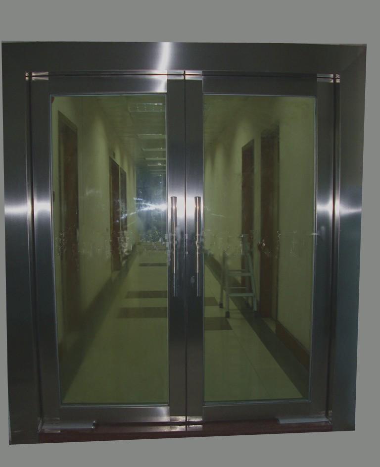 玻璃防火门厂家 博安 三亚甲级304不锈钢防火玻璃门 价格多少