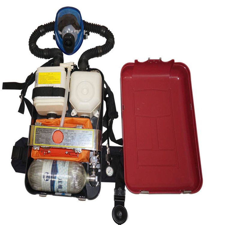 hyz4隔绝式正压氧气呼吸器2小时4小时用煤矿用氧气呼吸机