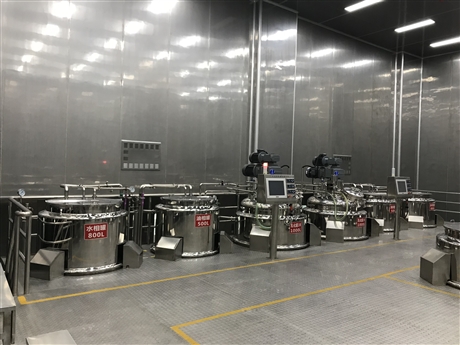 多功能乳化机 粉饼生产线