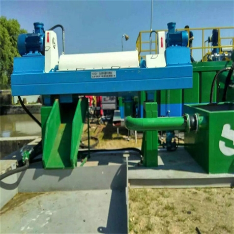 盾构泥浆固化脱水离心机 450型泥浆浓缩脱水一体机