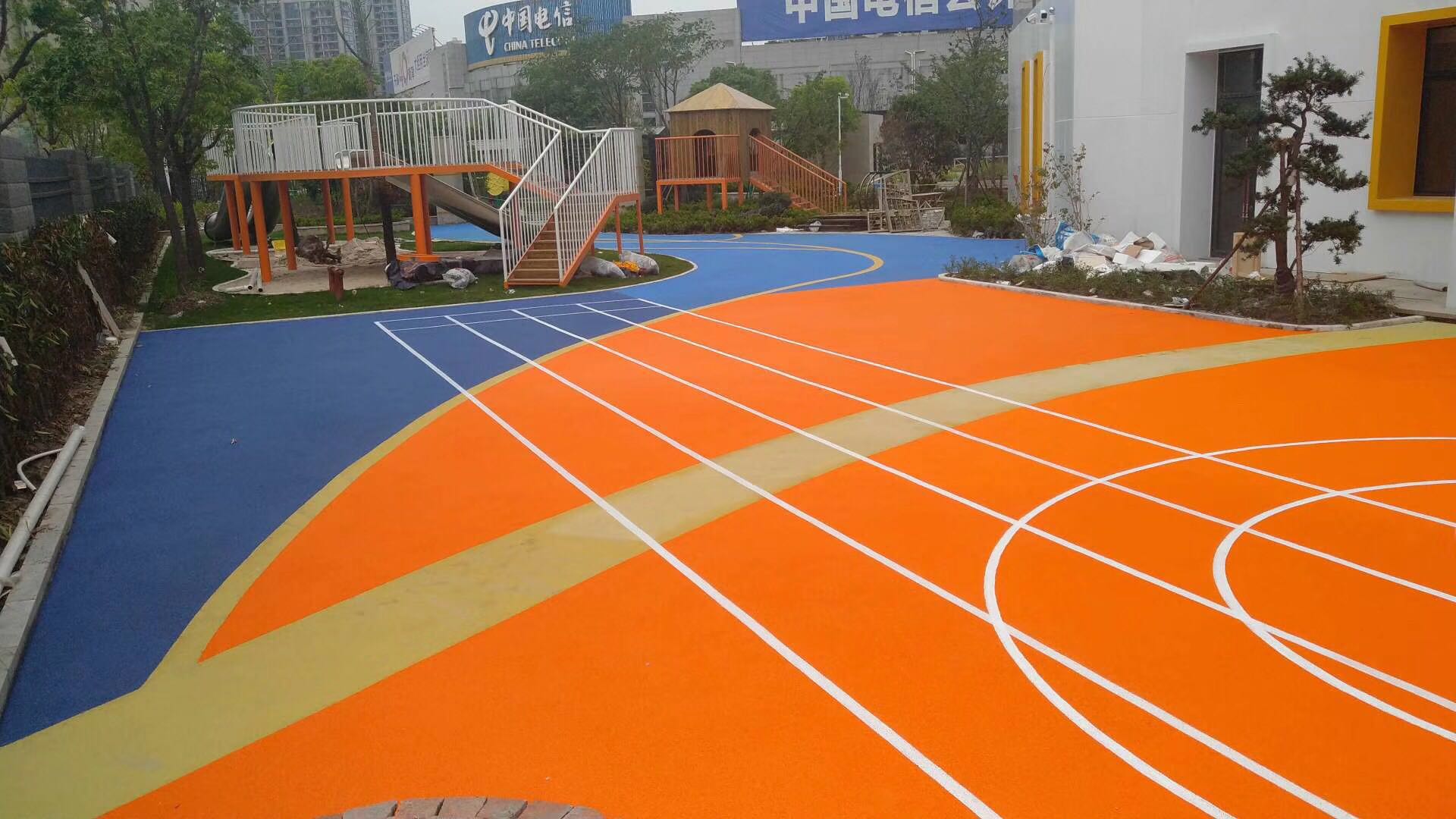 epdm塑胶地坪的产品组成