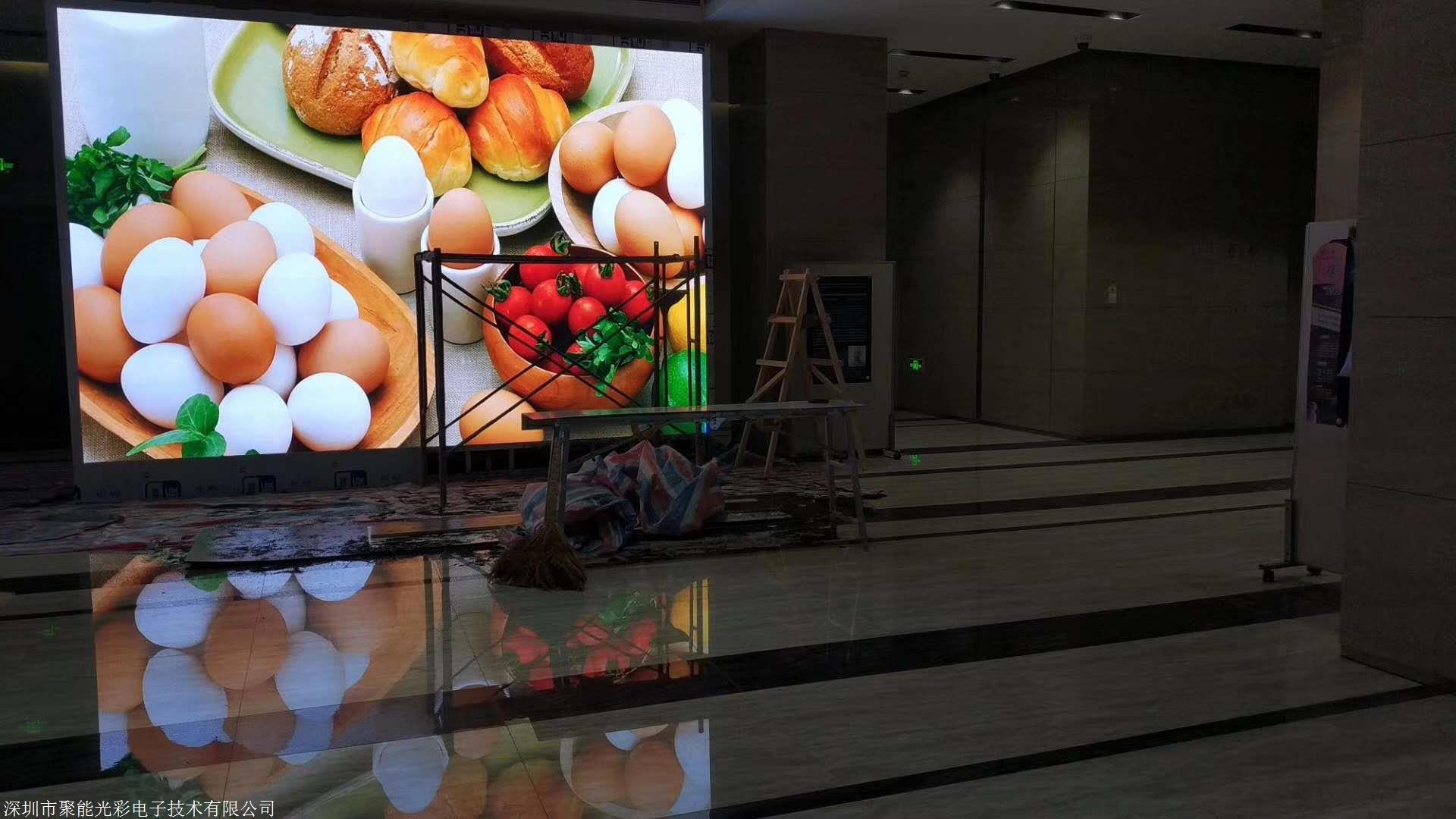 室内小间距全彩led显示屏 p1.25高清led电子大屏幕