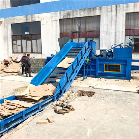 湖南卧式塑料瓶打包机 卧式液压打包机厂家