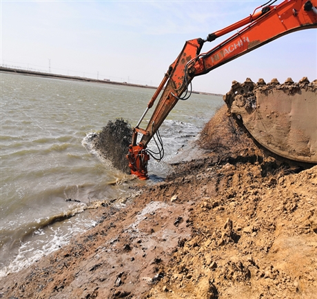 液压驱动耐磨抽沙泵/挖机液压抽沙泵
