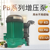 自来水增压泵PB-H090EAH公寓热水循环泵