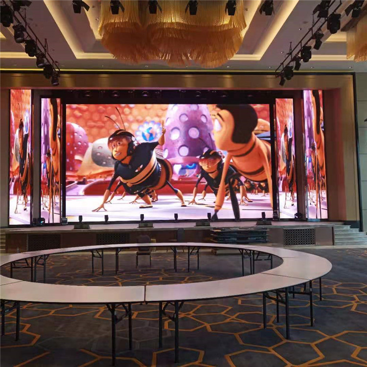 p3.91全彩租赁led屏 舞台租赁led大屏幕