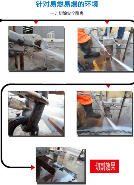 宇豪热销化工用水切割机，多功能矿用水刀，压水切割机