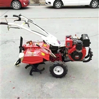 小型四驱微耕机 自走式旋耕机  柴油耕地开沟机 农用旋耕除草机