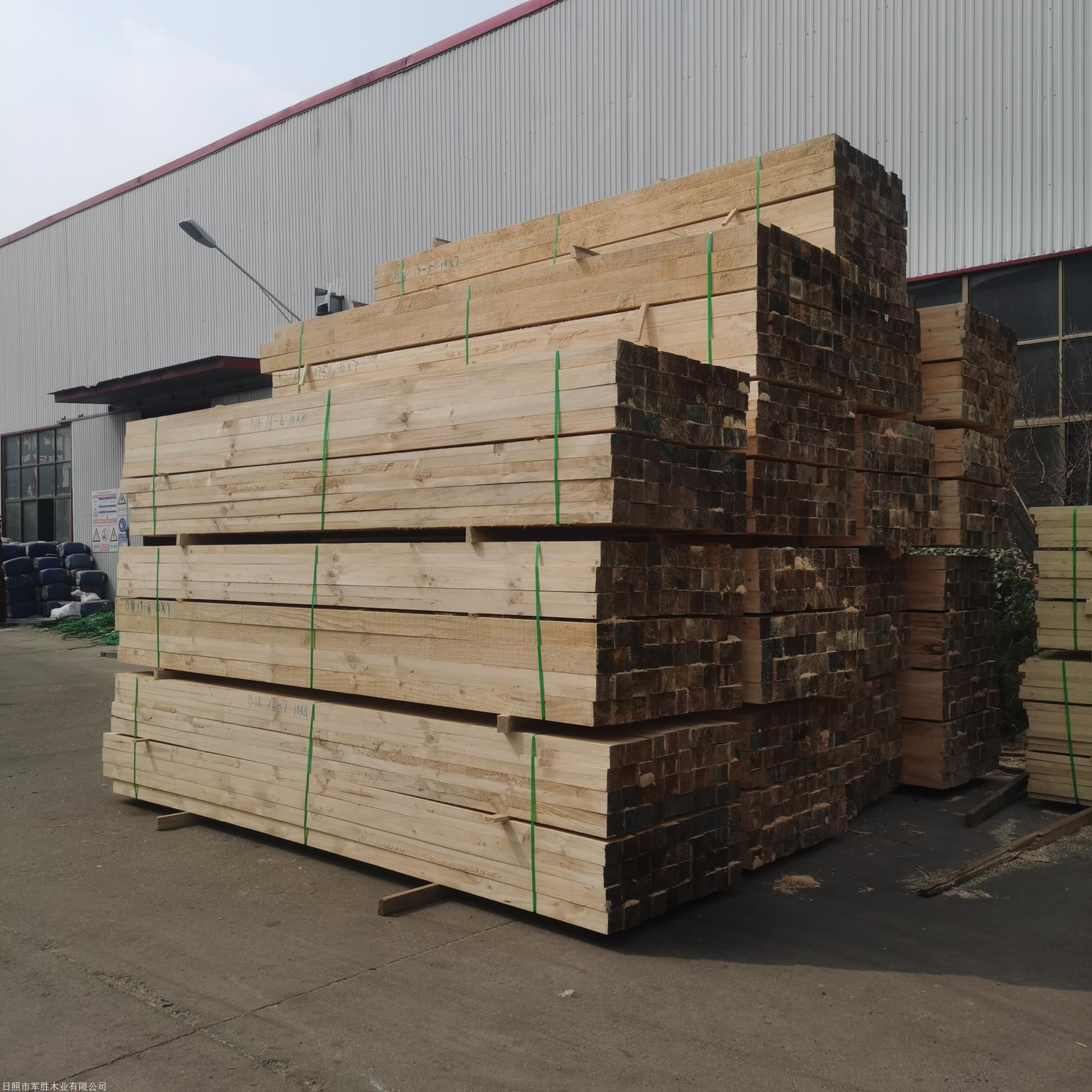 滨州建筑木方 工地木方 4米模板木方批发