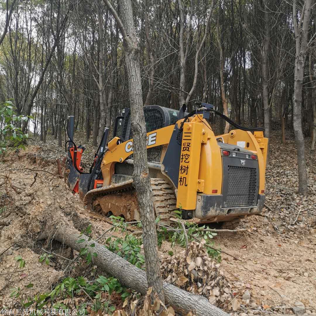 三賢重工三瓣式移樹機四瓣式挖樹機質量上乘經久耐用