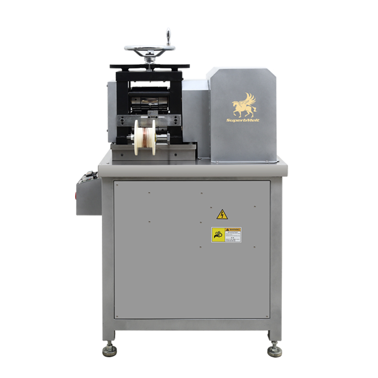 厂家供应电动首饰压片机贵金属冷轧设备宝丰钨钢镜面压片机