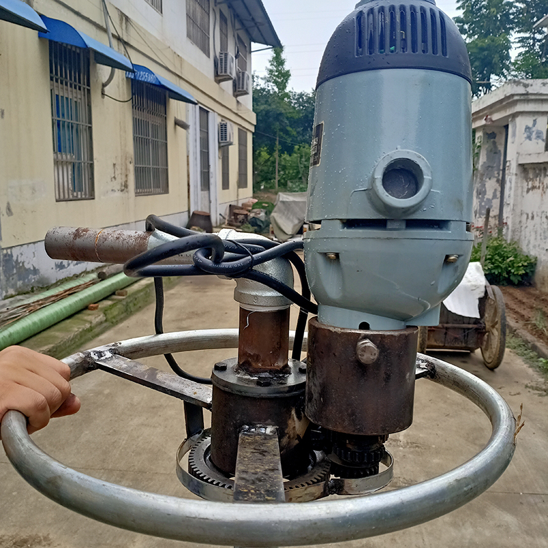 家用生活用水打井机小型电动家用打井机手提式小型钻井机