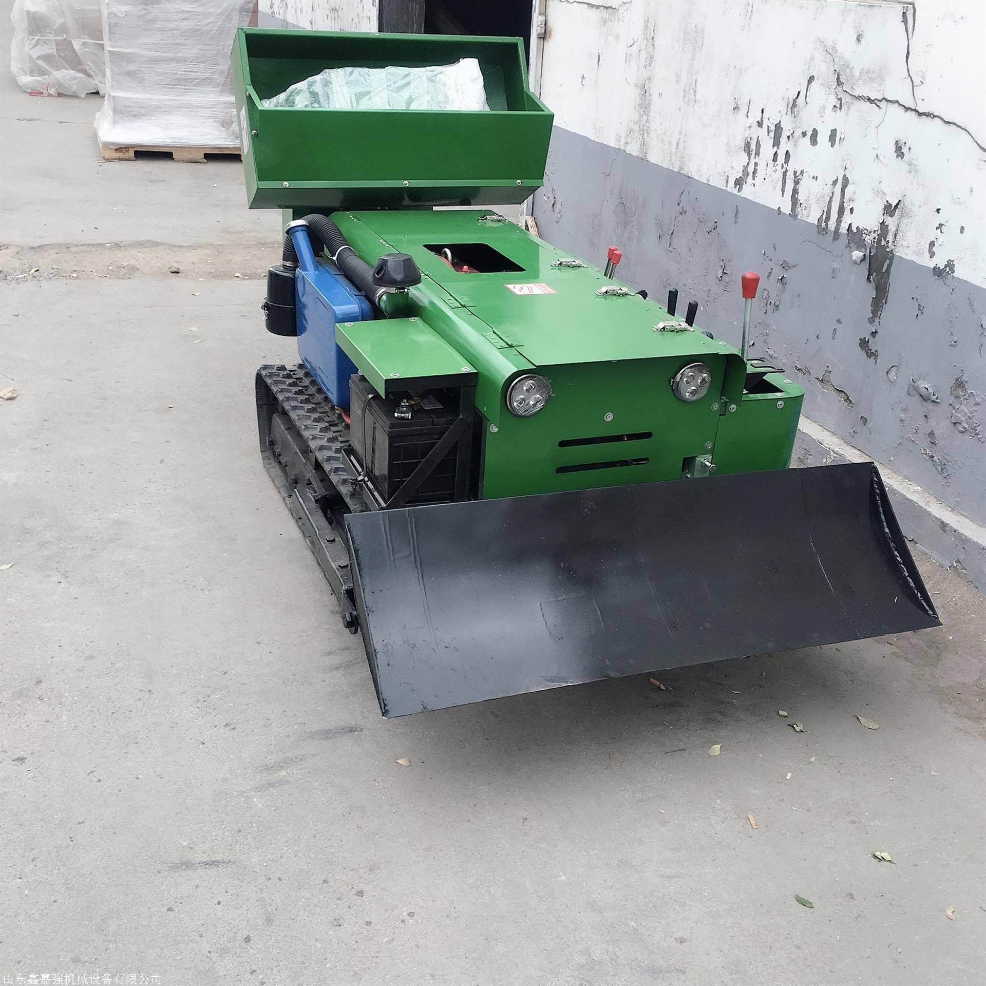 鑫嘉强机械 履带式田园管理机 开沟施肥机 图片