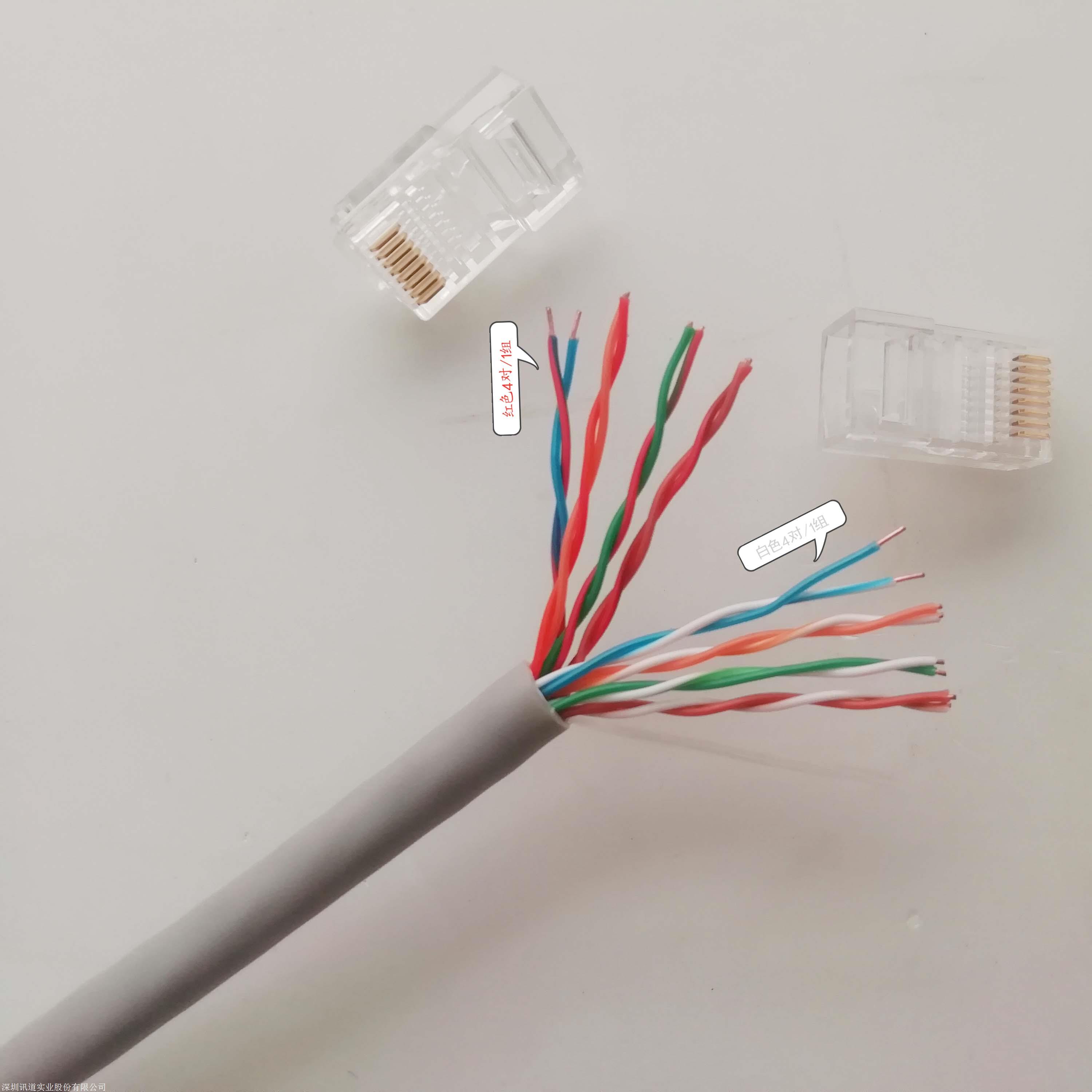 网络电视线8对16芯千兆网络加iptv专用双绞线