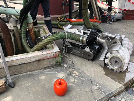 kjbd管道清淤机器人