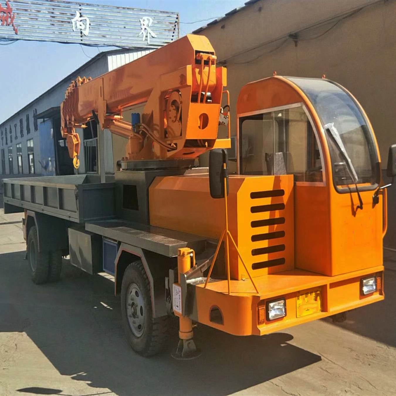 四驱死不像随车吊 多功能四轮随车吊 四不像平板吊轮式随车吊