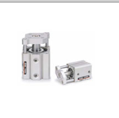 日本SMC薄型气缸带导杆的：CDQMB25-15