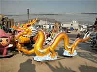玻璃钢龙雕塑 神龙雕塑