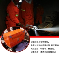 小型水切割机价格 高压水刀水切割设备厂家  煤矿用水切割机设备