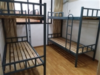 合肥上下铺床 厂家定制出售公寓宿舍双层床 合肥铁架子床